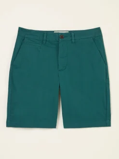 Fat Face FatFace Sandown Chino Shorts Teal Blue