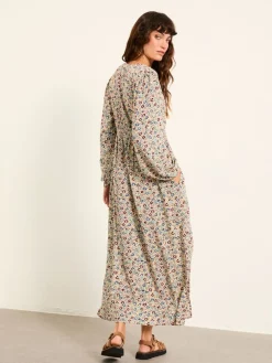 Fat Face FatFace Solene Multi Vintage Ditsy Midi Dress