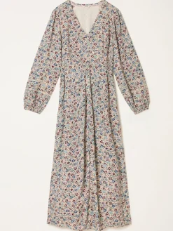 Fat Face FatFace Solene Multi Vintage Ditsy Midi Dress