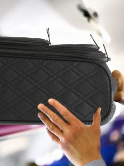 CABIN PRO Flight Knight Soft Case Carry On Suitcase Hand Luggage Black Discount