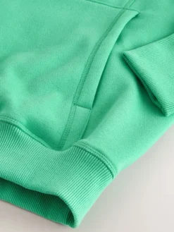 Next Fluro Green Relaxed Fit Longline Hoodie Online
