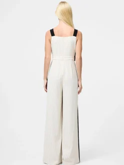 French Connection Natural Mara Vinnie Suiting Jumpsuit Discount