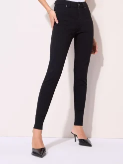 Friends Like These Petite High Waisted Jeggings Black Sale