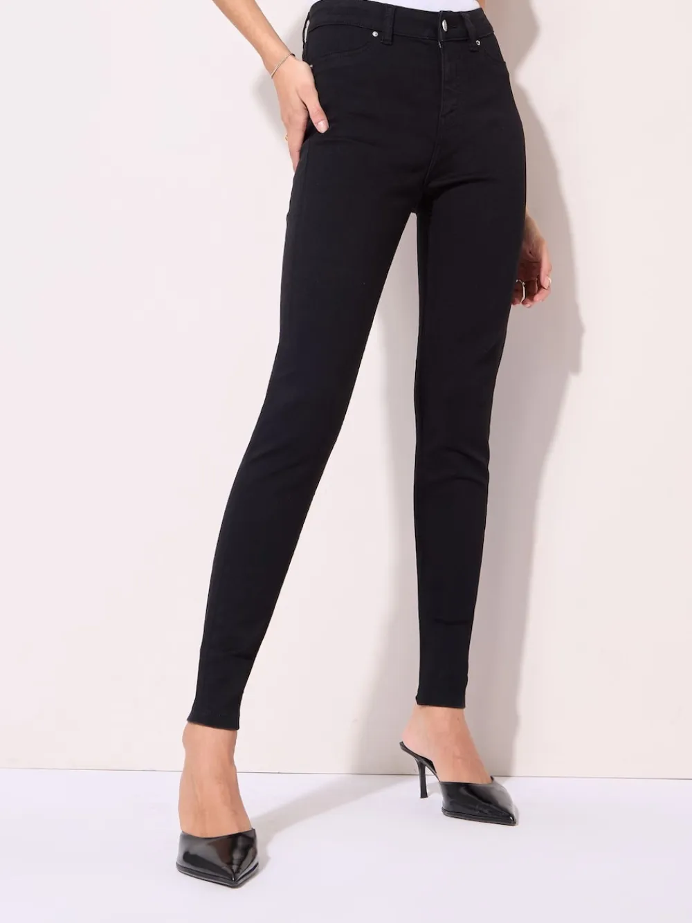 Friends Like These High Waisted Jeggings Black Online
