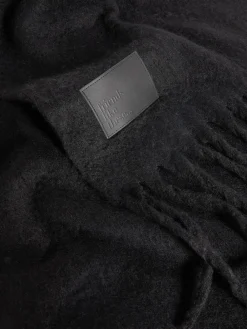 Friends Like These Cosy Brushed Blanket Scarf Black Outlet