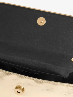 Friends Like These Foldover Clutch Bag Gold Hot