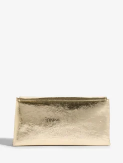 Friends Like These Foldover Clutch Bag Gold Hot