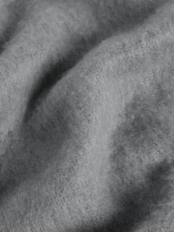 Friends Like These Cosy Brushed Blanket Scarf Grey New