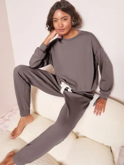 Friends Like These Premium Jogger Pyjama Bottoms Grey New