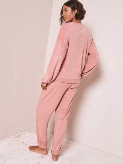 Friends Like These Pink Bow Embossed Pyjama Bottoms Sale
