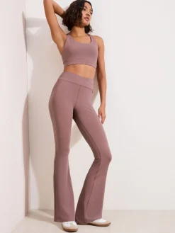 Friends Like These Studio Yoga Flare Leggings Pink Best