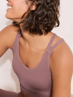Friends Like These Pink Studio Strappy Back Sports Bra Online