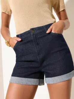 Friends Like These Boyfriend Denim Shorts Rinse Wash Best