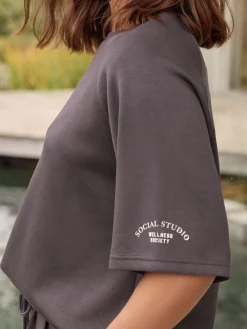 Friends Like These Studio Relaxed T-Shirt Taupe Hot