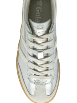 Gola Silver Off White Gum Womens Viper Trainers Best