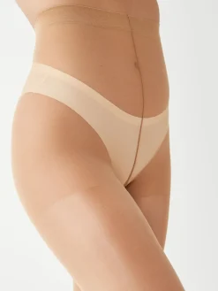 Next Golden Tan 20 Denier Sheer Gloss Tights 3 Pack Clearance