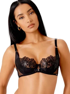 Gossard VIP Lavish Balcony Black Bra Sale