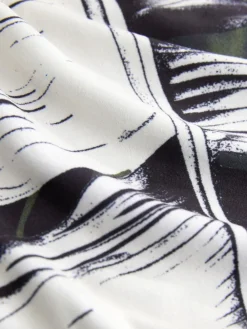 Next Green Leaves Cosy Long Sleeve Pyjamas Sale