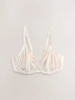 Next DD-G Lace Non Pad Full Cup Bras 2 Pack Green/Ecru