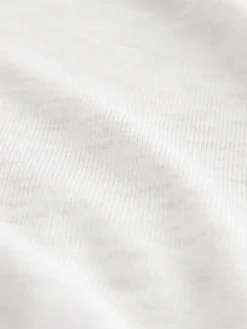 Next Cosy Short Sleeve Pyjamas Grey Hot