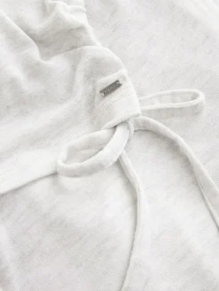 Next Cosy Short Sleeve Pyjamas Grey Hot