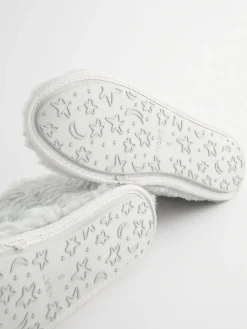 Next Grey Faux Fur Boot Slippers Best