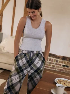 Next Thermal Maximum Warmth Cosy Pointelle Vest Grey Marl Best