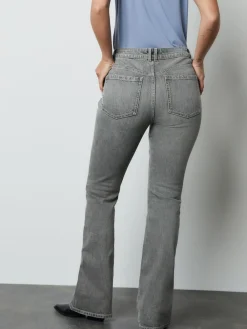 Next Mid Rise Authentic Bootcut Jeans Grey Hot