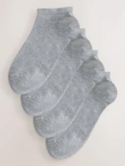 Next Modal Trainer Socks 4 Pack Grey Clearance