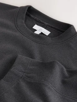 Next Grey N.Premium Brushed Wide Sweatshirt Outlet