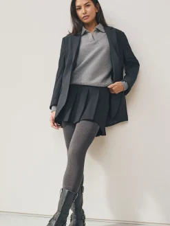 Next Thermal 100D Tights Grey Plain Online