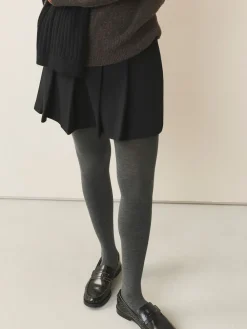 Next Warm Handle Knitted Tights 2 Pack Grey Best