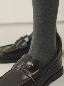 Next Warm Handle Knitted Tights 2 Pack Grey Best