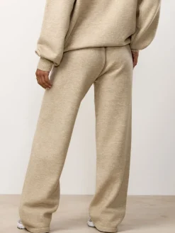 Gym King Brown Restore Knit Straight Leg Joggers Hot