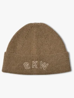 Gym King Brown Rib Knit Beanie Online