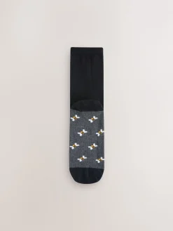 Next Hamish Highland Cow Footbed Ankle Socks 5 Pack Clearance