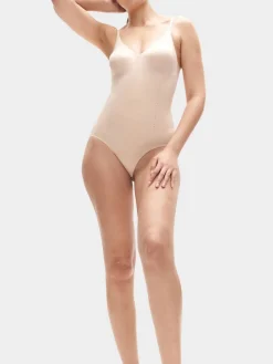 Heist Sculpt Outer Body Shaping Bodysuit Nude
