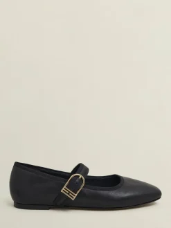 Hobbs Black Clara Mary Jane Shoes Clearance