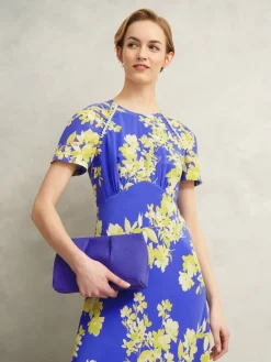 Hobbs Blue Clifton Clutch Sale