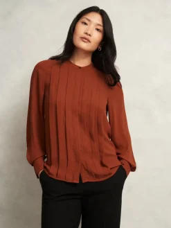 Hobbs Arizona Blouse Orange Outlet