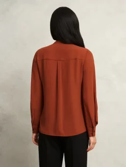 Hobbs Arizona Blouse Orange Outlet