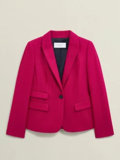 Hobbs Pink Clare Jacket Outlet