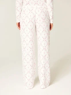 Hollister Cosy Wide leg White Pyjamas Bottoms Online