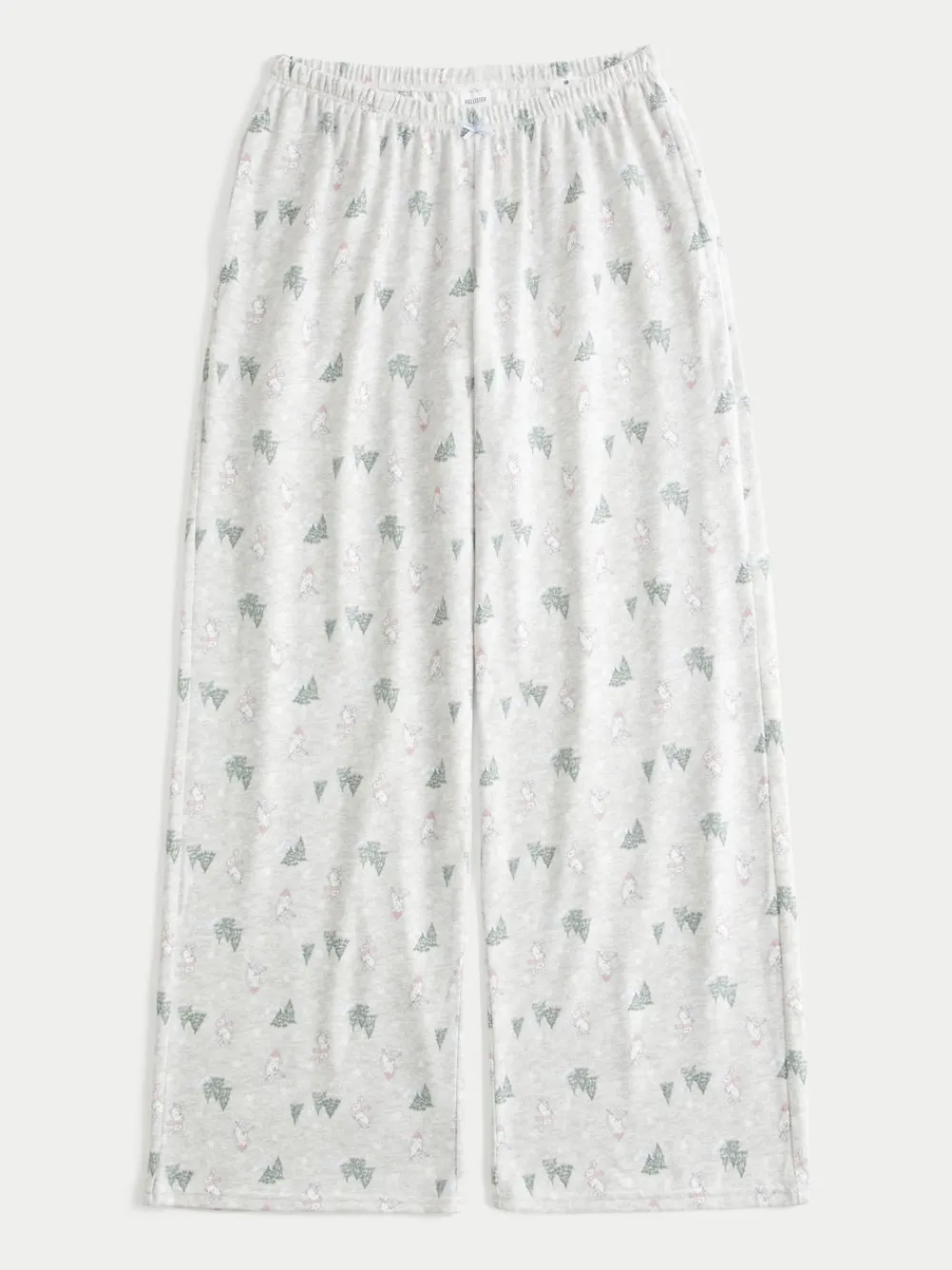 Hollister Cosy Wide leg White Pyjamas Bottoms Sale