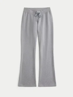 Hollister Grey Low Rise Bootcut Flare Joggers Best