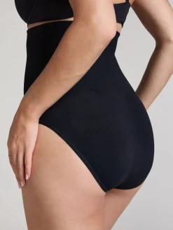 Hunkemoller Hunkemöller Seamless Enhancing High Waisted Knickers Black Sale