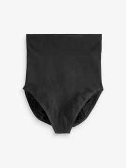 Hunkemoller Hunkemöller Seamless Enhancing High Waisted Knickers Black Sale