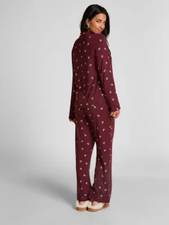 Hunkemoller Red Essential Jersey Long-Sleeved Jacket