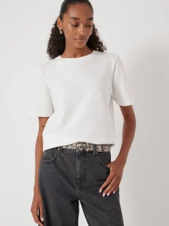 Hush Leather Studded Eyelet Belt Animal Print Sale