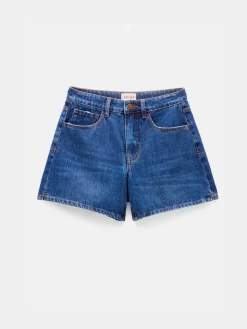 Hush Essential Denim Shorts Blue New